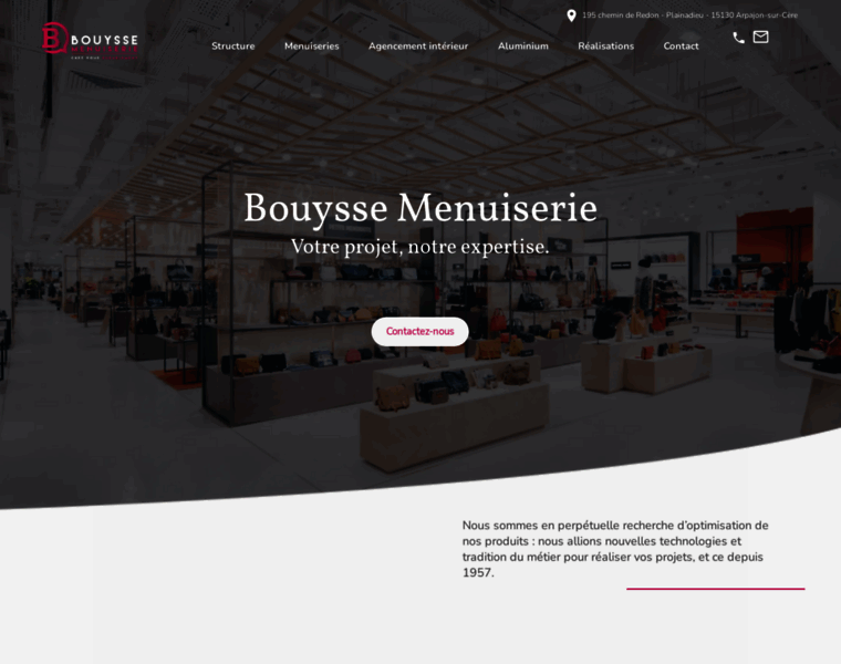 Bouysse-menuiserie.fr thumbnail