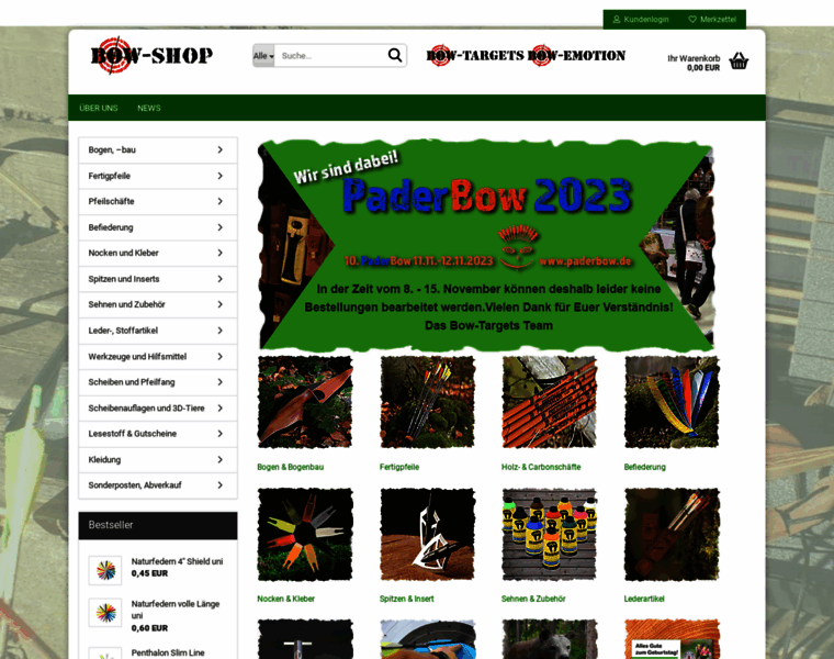 Bow-shop.de thumbnail