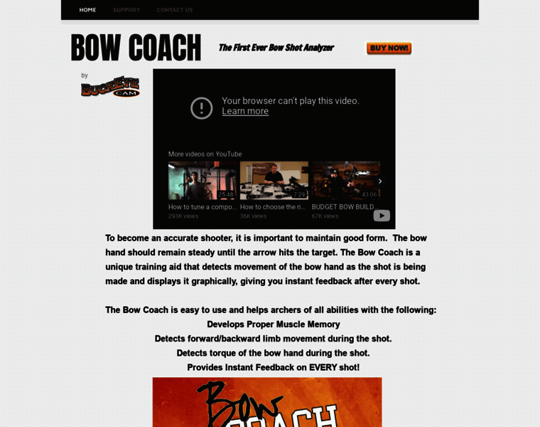 Bowcoach.com thumbnail