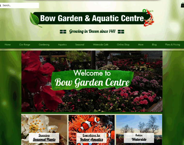 Bowgardencentre.co.uk thumbnail