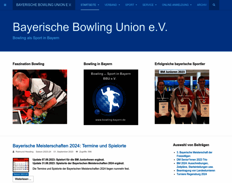 Bowling-bayern.de thumbnail