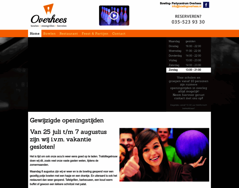 Bowlingoverhees.nl thumbnail