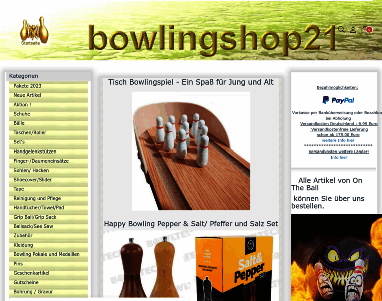 Bowlingshop21.de thumbnail