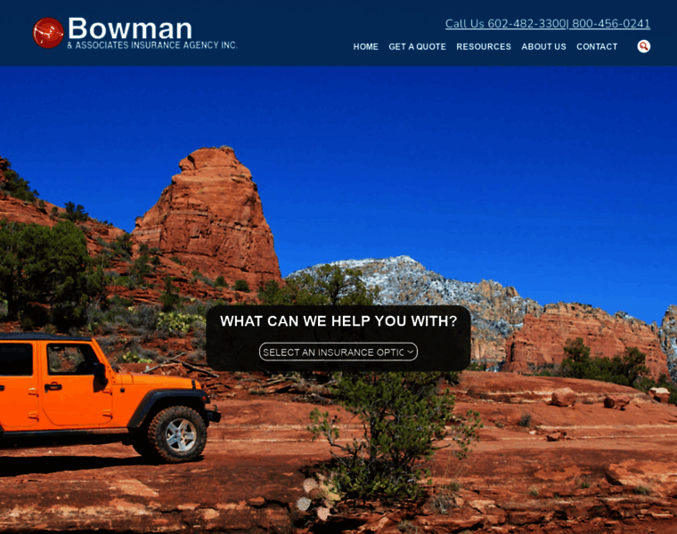 Bowmaninsurance.com thumbnail