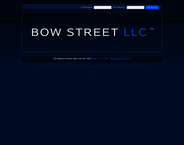 Bowstreetcapital.com thumbnail