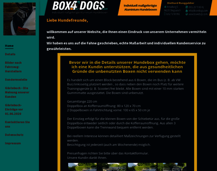 Box4dogs.com thumbnail