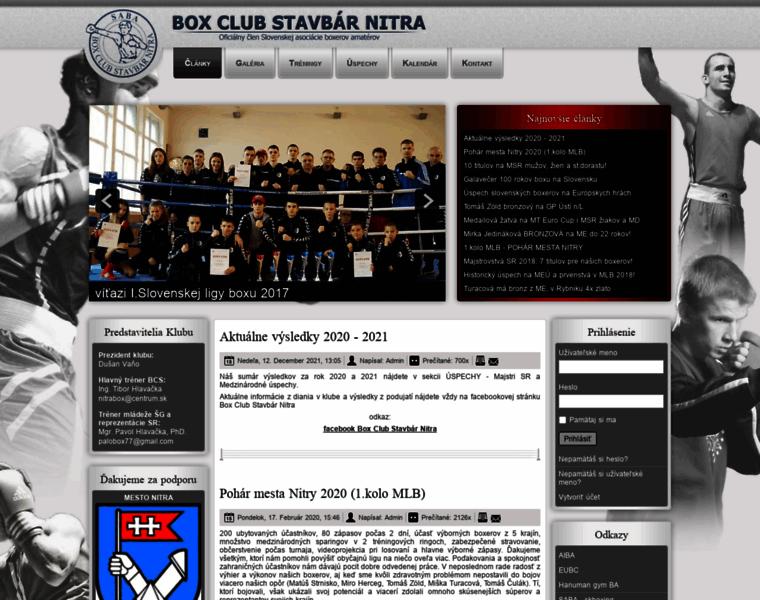 Boxclubnitra.sk thumbnail