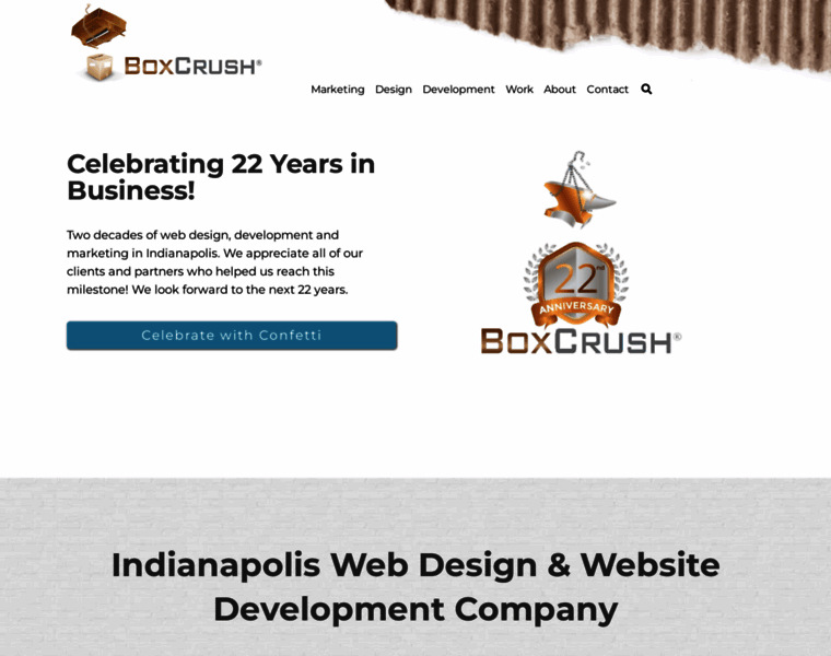 Boxcrush-web-design.com thumbnail