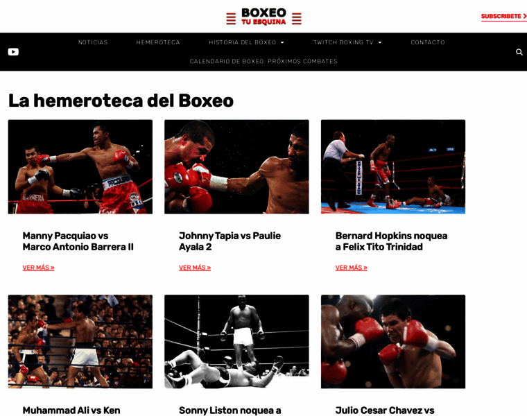 Boxeotuesquina.com thumbnail