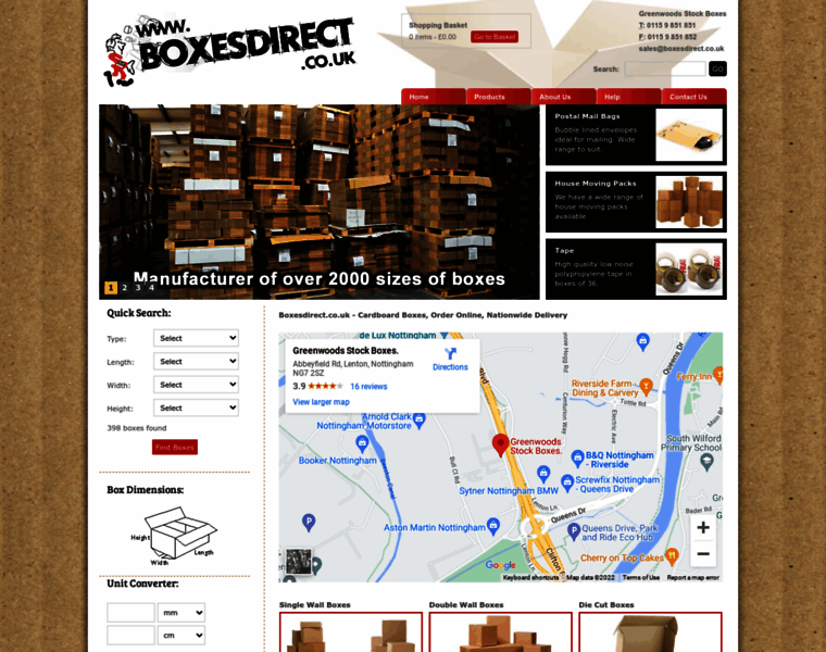 Boxesdirect.co.uk thumbnail