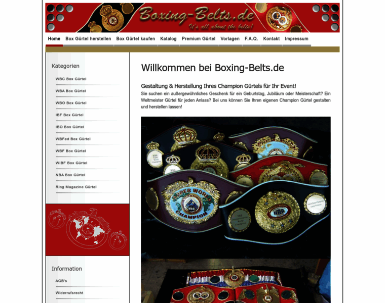 Boxing-belts.de thumbnail