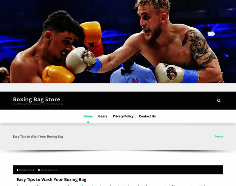 Boxingbagstore.com thumbnail