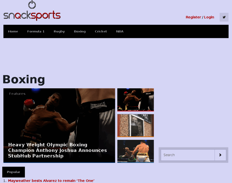 Boxingfancast.com thumbnail