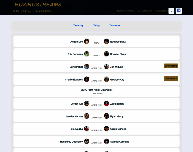 Boxingstreams.to thumbnail