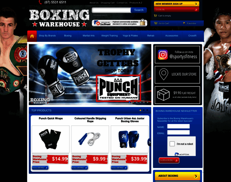 Boxingwarehouse.com.au thumbnail