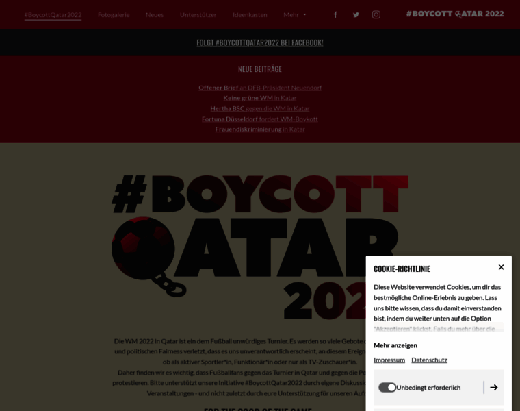 Boycott-qatar.de thumbnail