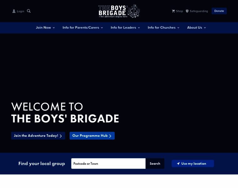 Boys-brigade.org.uk thumbnail
