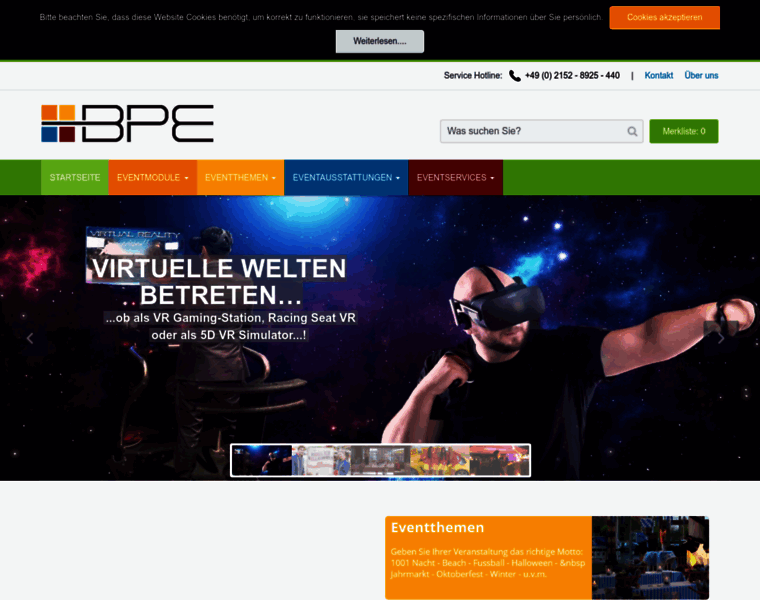 Bpe-event.de thumbnail