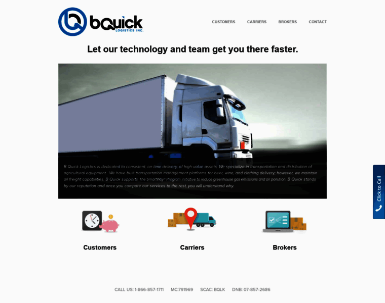 Bquicklogistics.com thumbnail