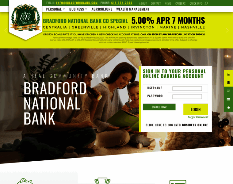 Bradfordbank.com thumbnail