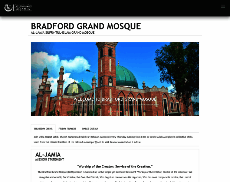 Bradfordgrandmosque.co.uk thumbnail