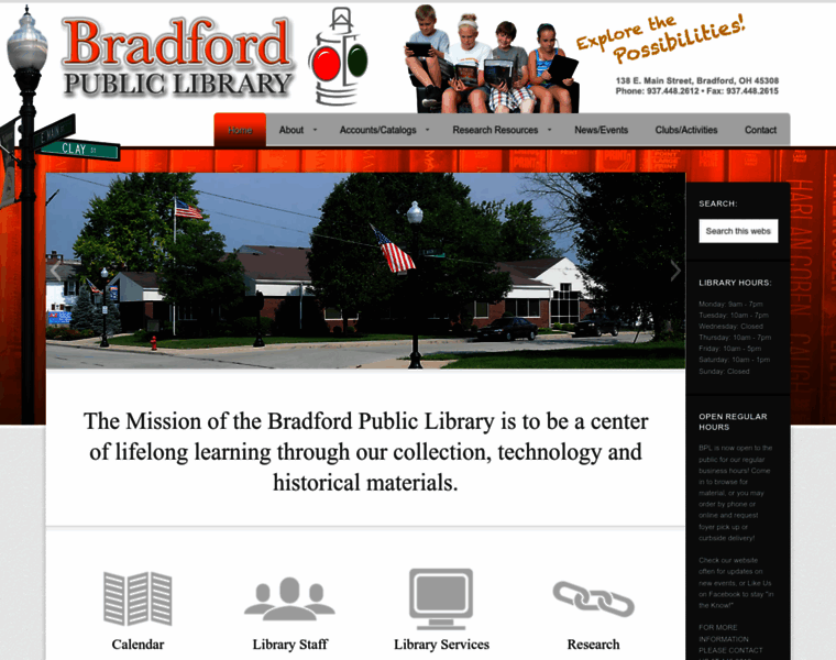 Bradfordpubliclibrary.org thumbnail