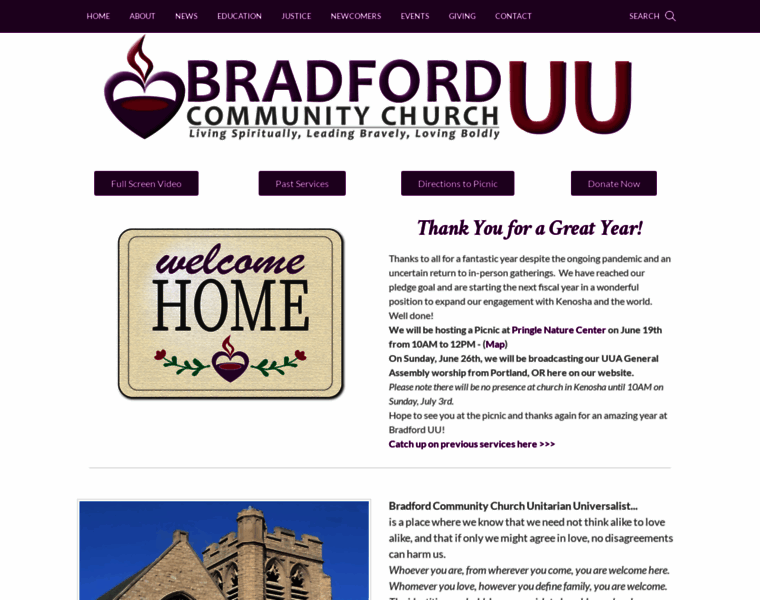 Bradforduu.org thumbnail