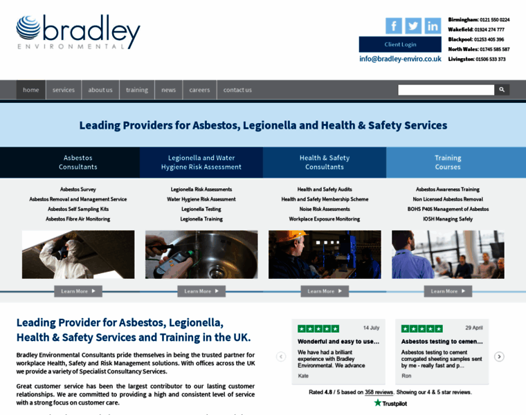 Bradley-enviro.co.uk thumbnail