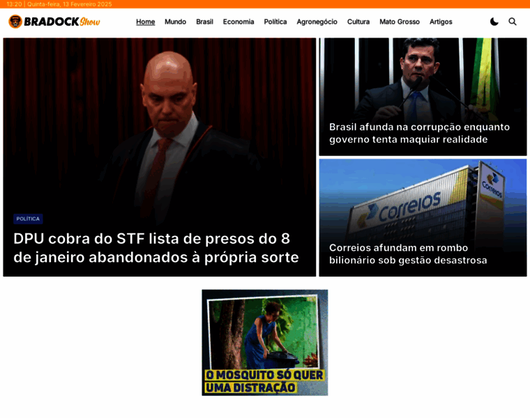 Bradockshow.com.br thumbnail
