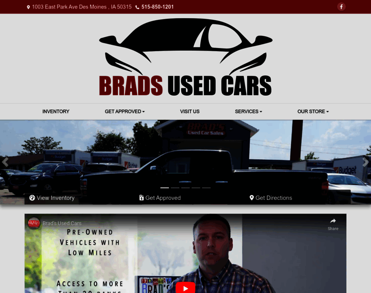 Bradsusedcarsinc.com thumbnail