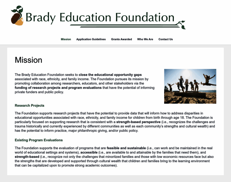Bradyeducationfoundation.org thumbnail