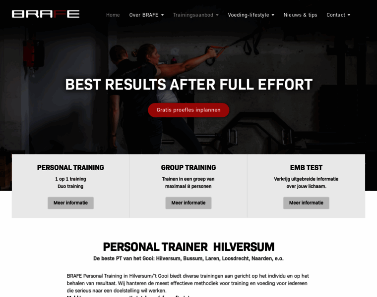 Brafepersonaltraining.nl thumbnail