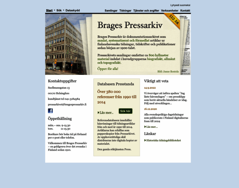 Bragespressarkiv.fi thumbnail Bragespressarkiv.fi thumbnail