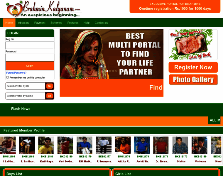 Brahminkalyanam.com thumbnail