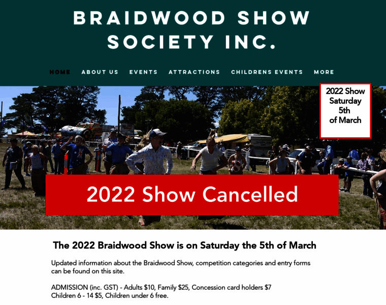 Braidwoodshow.com.au thumbnail