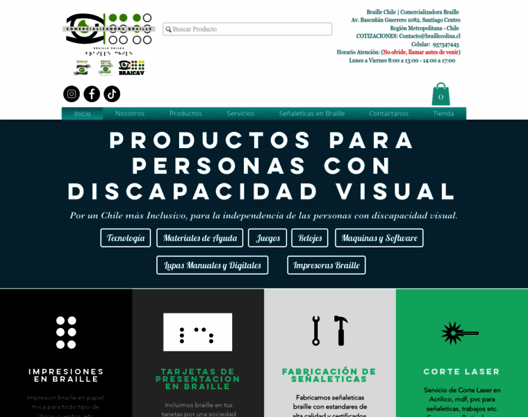 Braillechile.cl thumbnail