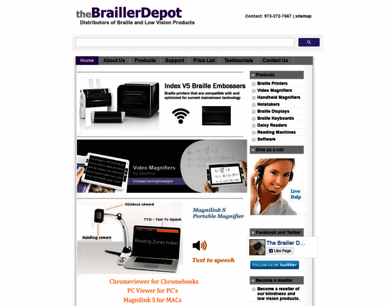 Braillerdepot.com thumbnail