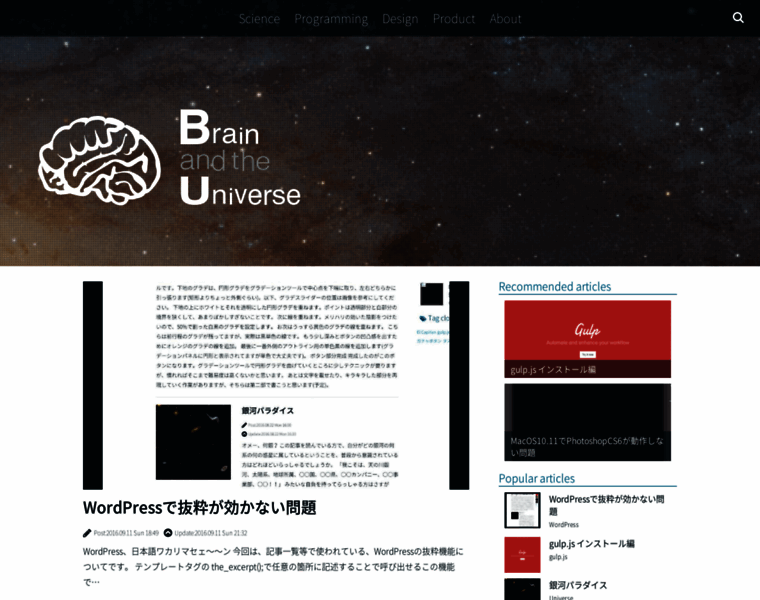 Brain-and-the-universe.com thumbnail