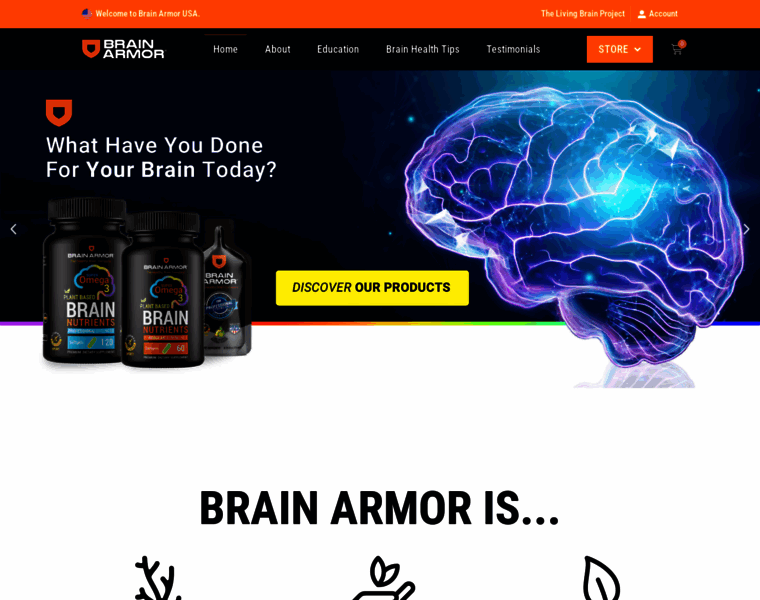 Brain-armor.com thumbnail
