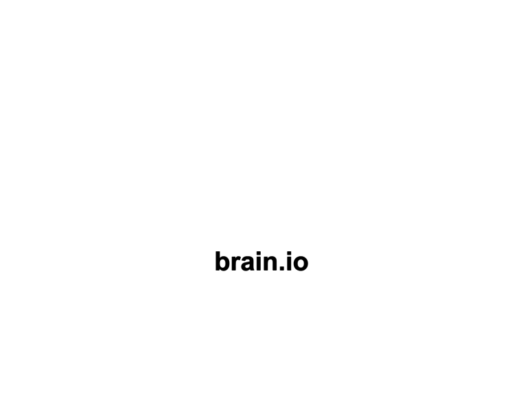 Brain.io thumbnail