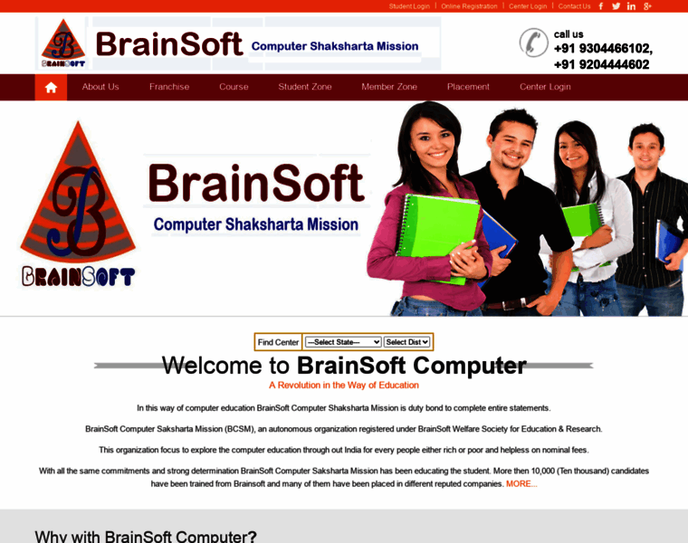 Brainsoftindia.org thumbnail