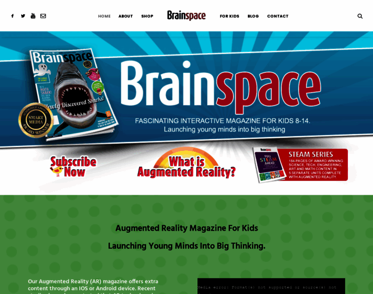 Brainspacemagazine.com thumbnail