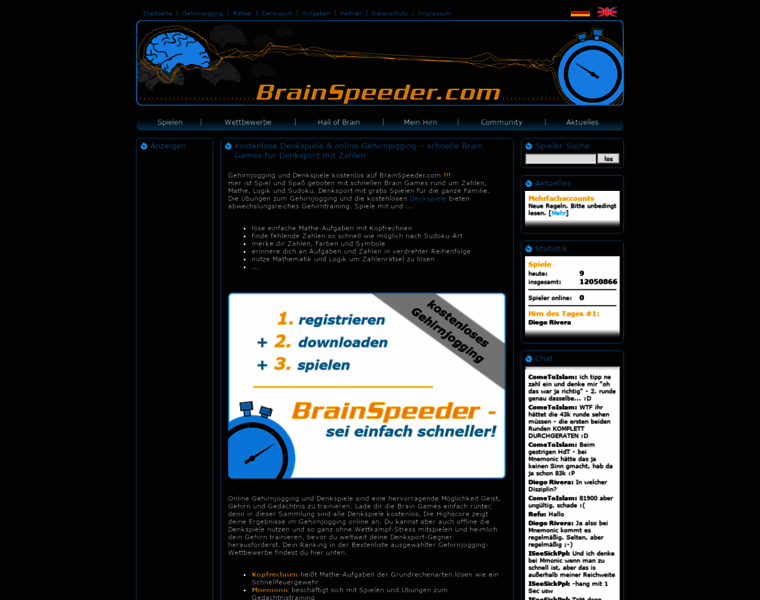 Brainspeeder.com thumbnail