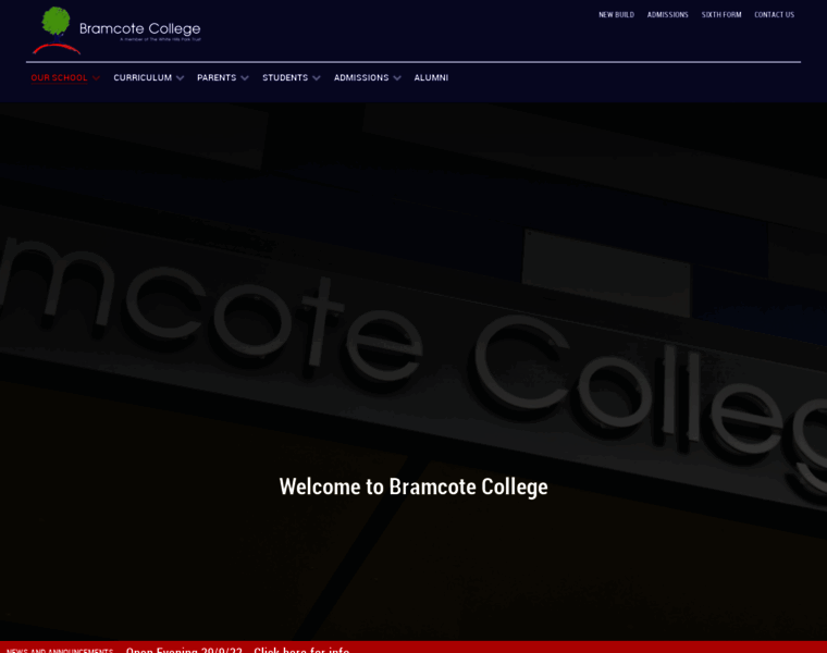 Bramcote.college thumbnail