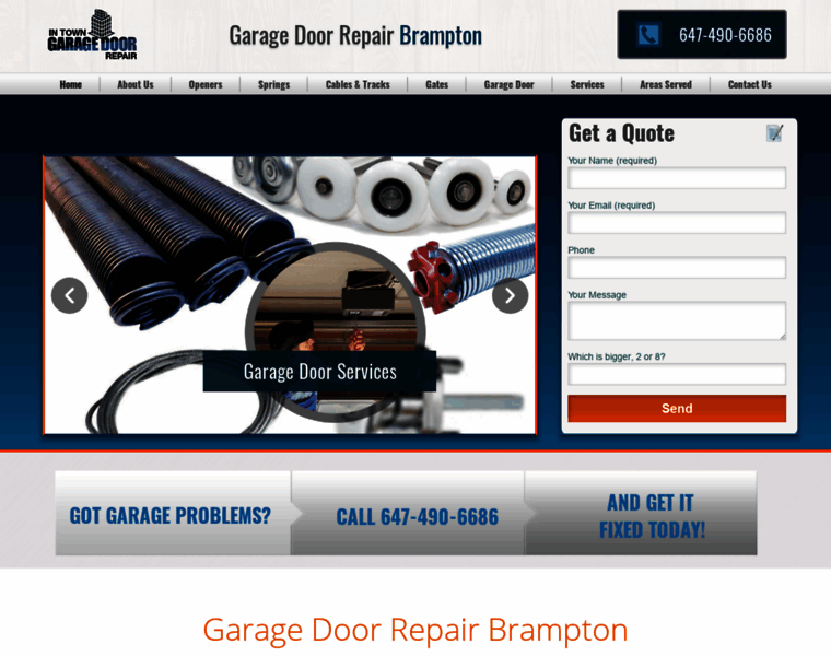 Brampton-garage-repairs.ca thumbnail