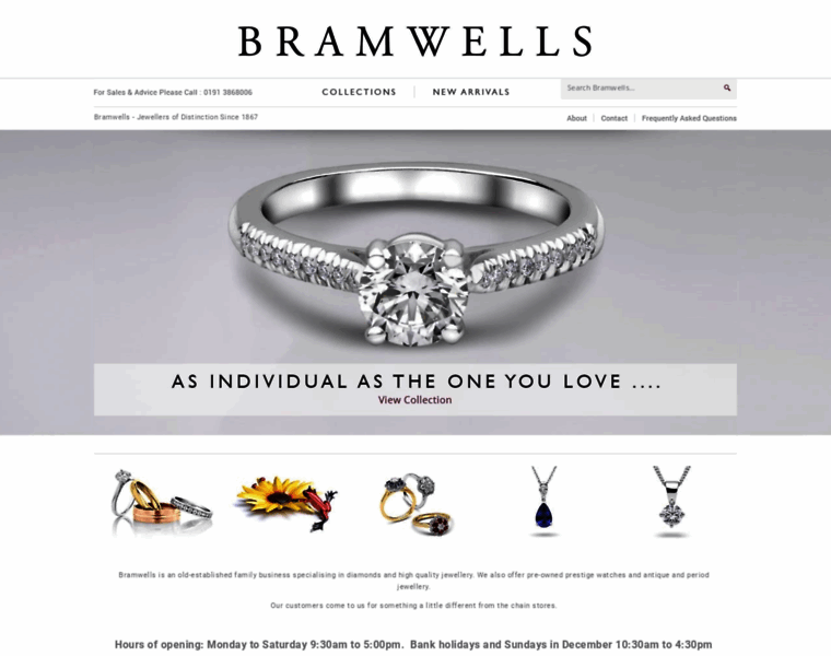 Bramwellsjewellers.co.uk thumbnail