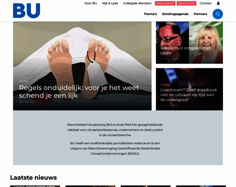 Branchebladuitvaartzorg.nl thumbnail