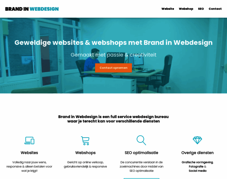 Brandinwebdesign.nl thumbnail