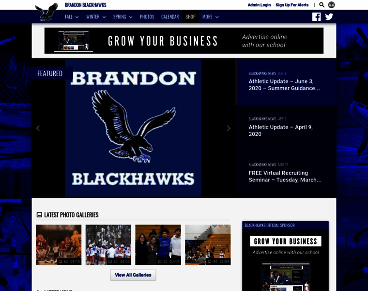 Brandonblackhawks.org thumbnail