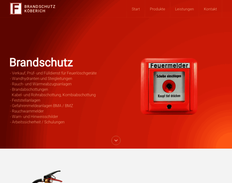 Brandschutz-koeberich.de thumbnail